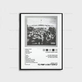 Kendrick Lamar Good Kid Maad City Hip Hop Music Album Cover Poster Prints Wall Art Painting Picture Photo Gift Room Home Decor