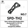 MIXED Direct Mount Rear Derailleur Hanger for Thru-axle Disc Brake Road Bike Bicycles