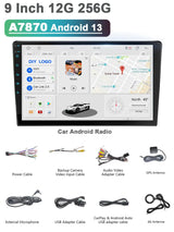 A7870 Android 13 Car Radio Automotive Multimedia Player Wireless CarPlay Car Stereo Bluetooth Universal Auto Intelligent Systems