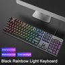 3-piece Set Gaming Keyboard Mouse Headphone Set Wired Backlight Game 104 Keys Keyboards 1600DPI Mice Headset Combos for PC Gamer