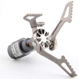 BRS-3000T Ultra-light Titanium Alloy Camping Stove Gas Stoves Outdoor Cooker Outdoor Gas Stove Miniature Picnic Stoves