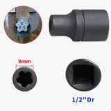 Battery Cover Screw Tool Battery Cover Screw Removal Sleeve Dismantling Socket Car Accessories For Special Model Car