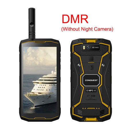 2024 Upgarde 33W CONQUEST S12 Pro DMR Night Vision Rugged smartphone IP68 Waterproof 4G Global Version 8GB RAM 128GB ROM