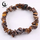 Stretch Natural 5-8mm Chips Bead Bracelet Healing Crystal Energy Fashion Jewelry for Women Men Girl Birthday Gift