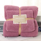 Soft and Absorbent Bath Towel Set Elegant Handkerchief Towels with Lucky Grid Pattern  Handkerchief Cotton