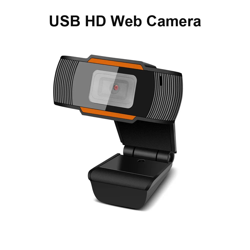 Webcam 1080P Full HD Mini USB 2.0 Web Camera With Microphone USB Plug And Play Video Call Web Cam For Oline Study Video Calling