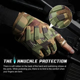 Tactical Fingerless Gloves SWEAT Army Military Airsoft Combat Paintball Shooting Hunting Driving Non-slip Half Finger Men Women