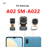 For Samsung Galaxy A02 A022 SM-A022 Small Front Camera Macro Big Back Rear Main Camera Flex Cable