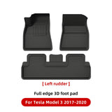 YZ Past Tesla Model 3 Y Highland Floor Mat Bagage Mat 2017 to 2024 Vier Seizoenen waterdichte 3D Vloer  Liner