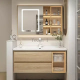 Locker Display Bathroom Cabinet Shelves Toilet Closet Bathroom Cabinet Wooden Washbasin Badezimmer Schrank Home Furniture YQ