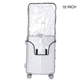 Full Transparent Luggage Protector Cover Thicken Suitcase Protector Cover PVC Suitcase Cover Rolling Luggage Cover