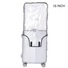 Full Transparent Luggage Protector Cover Thicken Suitcase Protector Cover PVC Suitcase Cover Rolling Luggage Cover