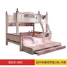 Solid wood bunk beds Two height adjustable beds Double beds upper and lower bunk beds for adults and children Small unit combina