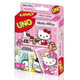 UNO Hello Kitty Matching Card Game Minecraft Multiplayer Family Party Boardgame Funny Friends Entertainment Poker