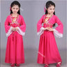 Ancient Kids Traditional Dresses Chinese Outfit Girls Costume Folk Dance Performance Hanfu Dress for Children