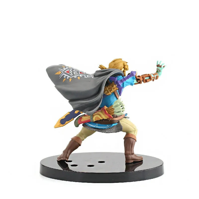 14cm The Hyrule Fantasy Zelda Figure Link Tears of the Kingdom Game Model Action Figure PVC Figurine Kids Toy Gifts for Boys