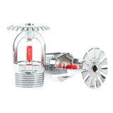 68 Degrees Pendent Fire Sprinkler Head 1/2" DN15 Extinguishing System Protection Sprinkler Head For School Gym Public