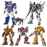 Transformer Toy Bumblebee Action Figure Mecha Assembled Glue-Free Model Deformation Robot Handmade toys Model Collection