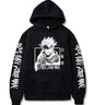 Anime Jujutsu Kaisen Hoodies Men Satoru Gojo Print Sweatshirt Autumn Winter Harajuku Hoody Hooded Streetwear Plus Size Hoodie