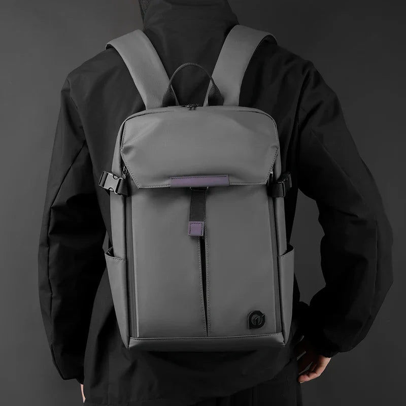 15 Inch Laptop Backpack For Men New Minimalist Urban Leisure Business Back Pack Youth College Student Schoolbag Sports Bags