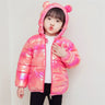 Winter Hooded Lightweight Down Jackets Children Girls Boys Baby Warm Outerwear Kids Autumn Colorful Fabric Coats Casual Clothing