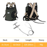 Puppy Kitten Travel Chest Sling Bag Pet Front Cat Dog Carrier Breathable Canvas Portable Backpack Cross Shoulder Strap