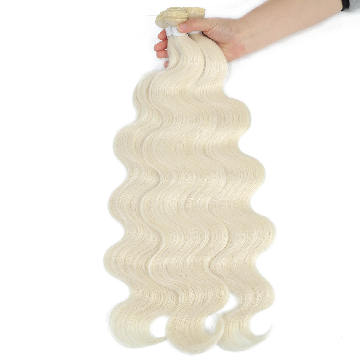 Colorful Body Wave Hair Bundles 613 Piano Blonde Natural Synthetic Hair Extensions Ombre Thick Ponytail Loose Deep Hair Weaving