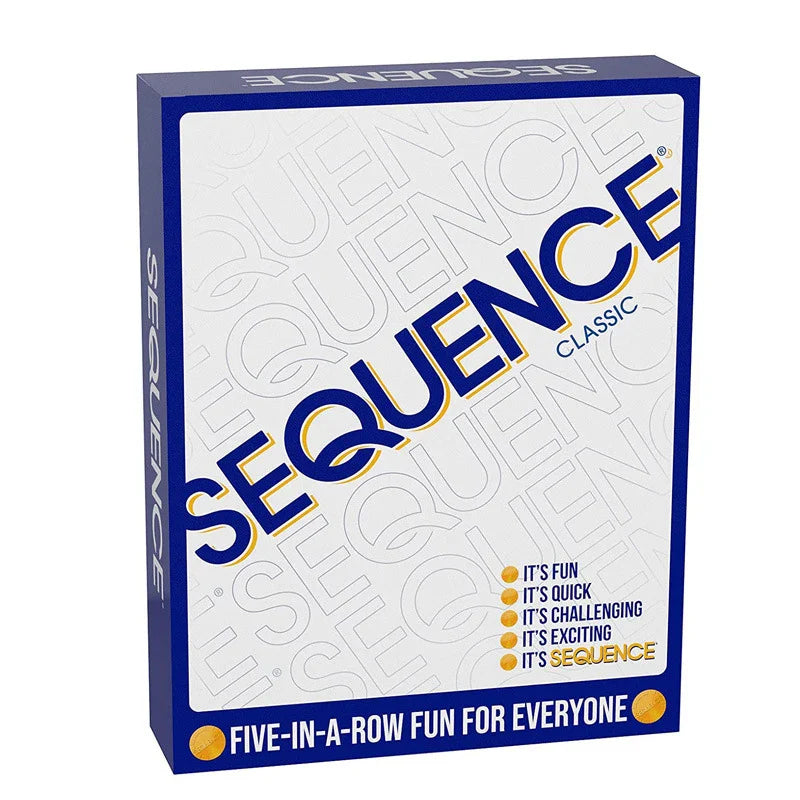 Sequence Game All English Series Puzzle Fantasy Gobang Board Game Party Game Cards