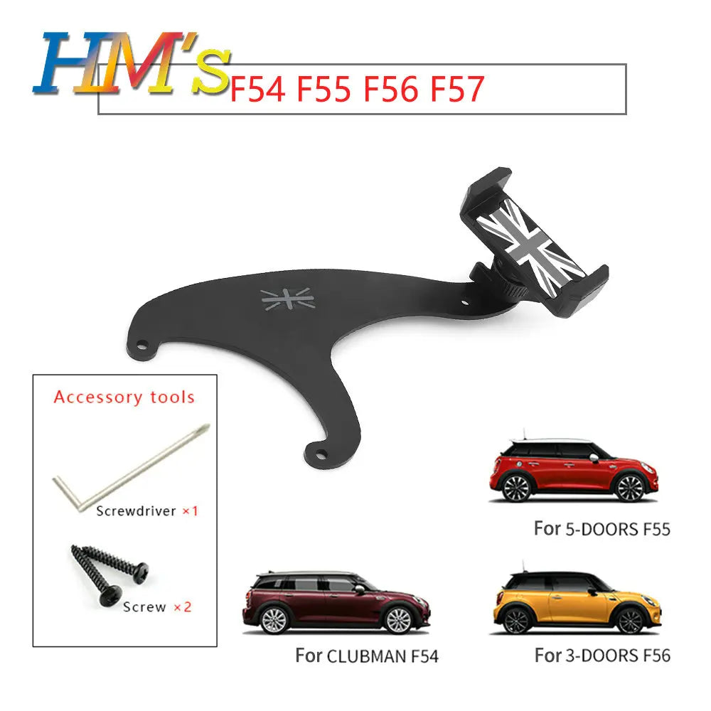 For MINI Cooper R56 R57 R55 Countryman R60 R61 Phone Holder Car Accessories For Mini Cooper F56 F55 F60 Clubman F54 Bracket