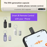 Smartphone IR Mini Adapter Type C/Micro USB Interface Smart App Control Wireless Infrared Mobile Phone Universal Remote Control