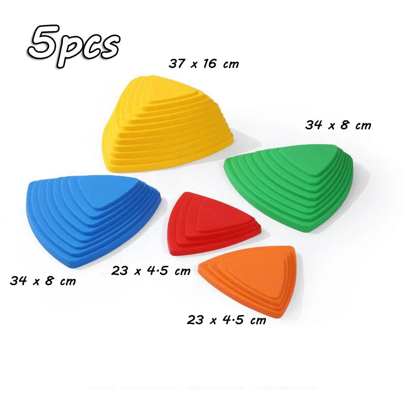 Children Balance Stepping Stones Sports Toys Sensory Integration Training Parish Party Indoor Outdoor Social Game Autism Therapy