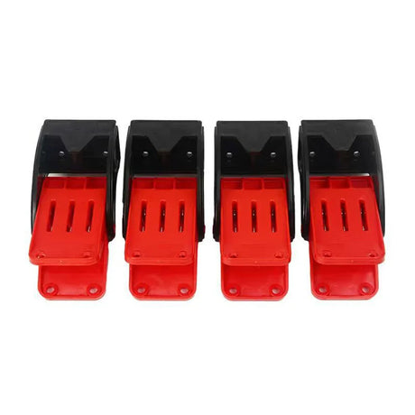 4PCS Car Floor Mat Clips Carpet Wash Clamp Foot Pad Clean Hook Wall Mounted Car Carpet Cleaning Tools Auto Solution Accessories