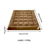 Hotel Mattress Household Super Soft Bed Tatami Mattress Mat Futon Double Bed Mattress Mat Tatami Student Dormitory Sleeping Pad