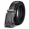 Plyesxale Men Belt 2024 Cowhide Genuine Leather Belts For Men Luxury Automatic Buckle Belts Brown Black Cinturones Hombre B55