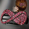 1pcs Elegant Hair Claw Clip Rhinestone Crab Clip Hair Styling Tool Duckbill Clip Ponytail Holder