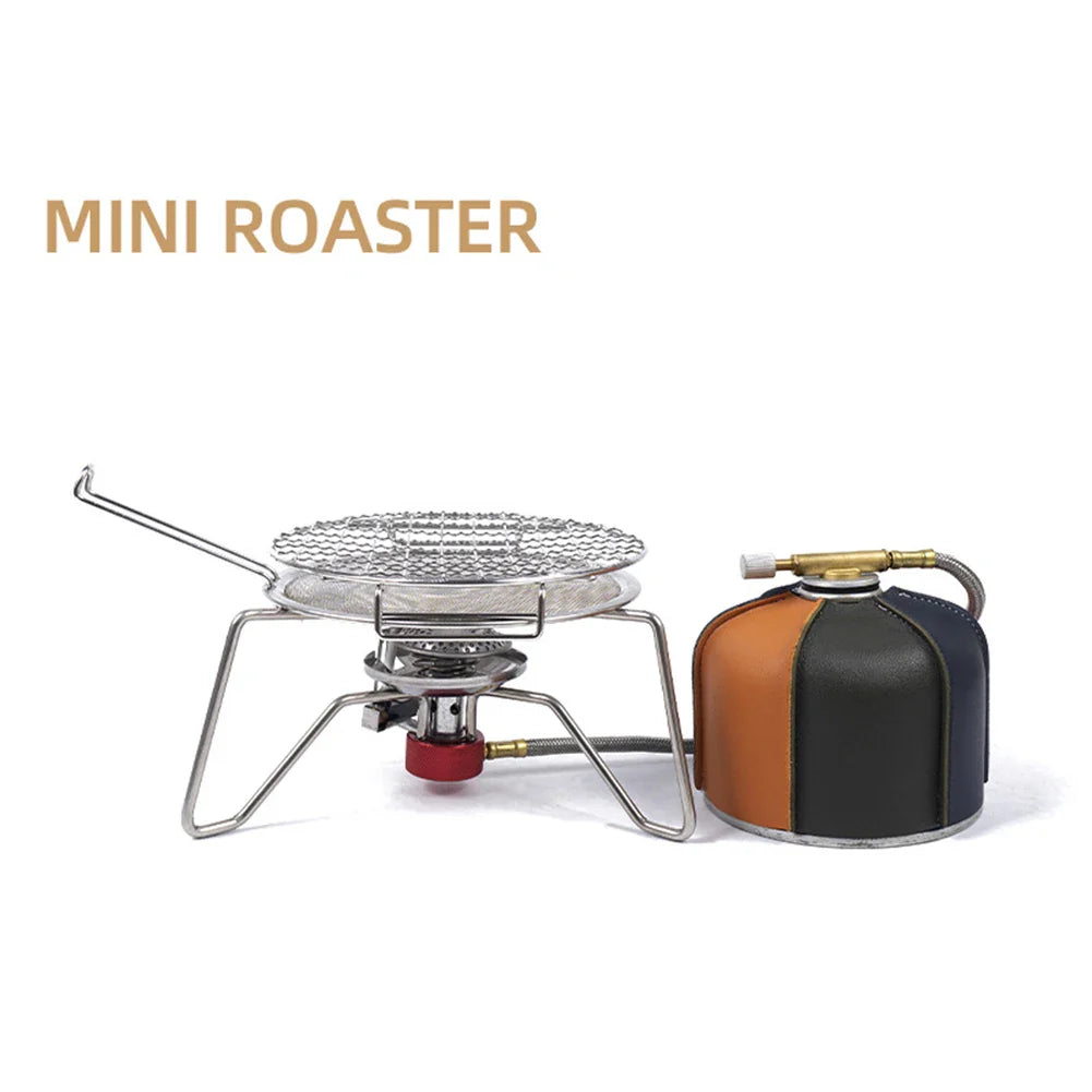 Outdoor Mini Roaster Foldable Portable Stainless Steel Multifunctional Bbq Mesh Rack Camping Cookware For Outdoor Camping Picnic