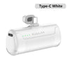 KUULAA Mini Power Bank 4500mAh - Portable Charger for iPhone 15/14/13/12 Pro Max & Samsung/Xiaomi - External Battery PowerBank