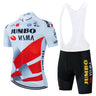 2023 Cycling Kit Men JUMBO Racing Team Cycling Jersey Set Summer MTB Maillot Bicycle Clothes Outdoor Equipment Cycling Clothing