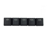 Replacement for KEY Caps forLogitech G813/G815/G913/G915 RGB TKL Mechanical Keyboard Keycap G1-G5 Keycaps 5Pcs 2023