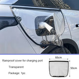 Car New Energy Charging Port Rain Cover Rainproof Dustproof EV Charger Guns Protection Electric For VOYAH FREE MG 4 ZEEKR BYD VW