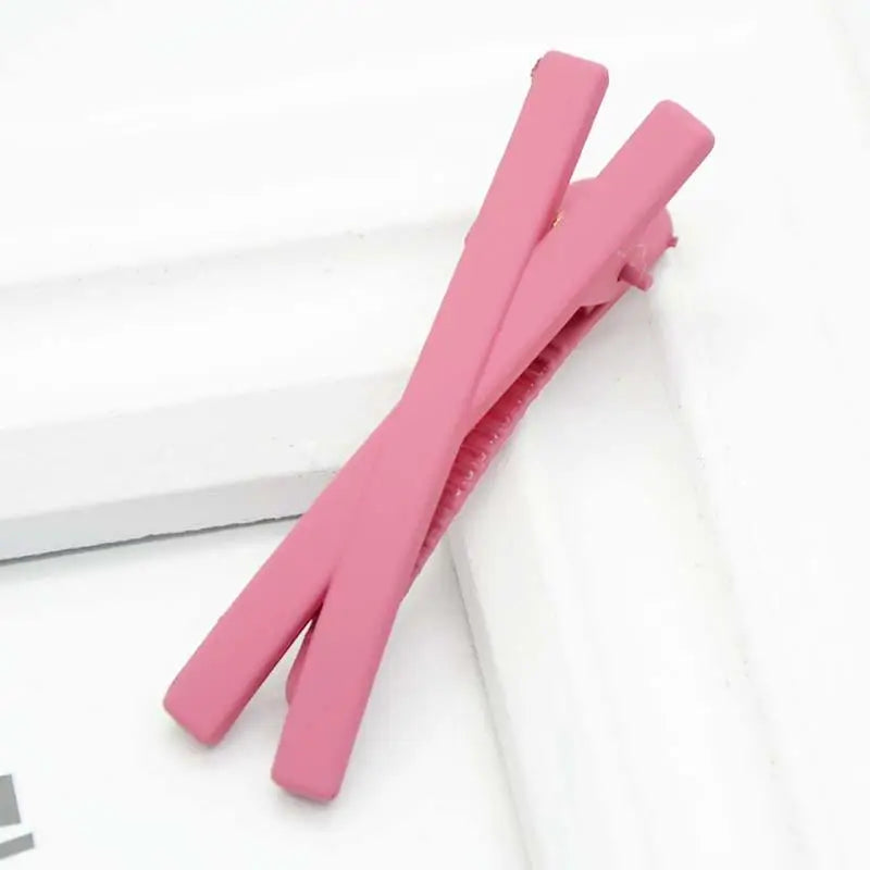 1~30PCS Candy Color Gritty Stylish And Eye-catching Unique Candy Clip For Special Occasions Popular Hair Clip