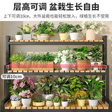 Indoor flower stand, balcony flower shelf, living room floor to ceiling poly layered staircase succulent plant flower basin rack