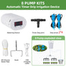 Automatic Plant Flower Watering Pump Home Sprinkler Drip Irrigation Device 2/4/8/16 Heads Pump Timer System Kit Garden Tool