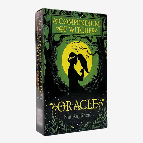 New Card Deck 12x7cm A Compendium of Witches Oracle Cards 60 Cards/Set Family Friends Party Divination Board Game Holiday Gift