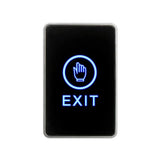 PushTouch Door Exit Button Eixt Release Button With LED Indicator for Home Security Protection switch access Control System