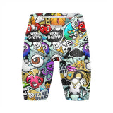 Summer Mens Swimming Tight Shorts Surf Jammers Swimwear New Beach Trunks Sports Training Pants Quick Dry Surfing Diving Swimsuit