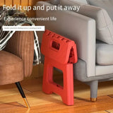 Portable Mini Outdoor Stool - Thick and durable plastic folding chairs and benches,camping,suitable for both adults and children