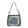 Christian Gift Bible Verse in Spanish Crossbody Bag Con Dios Todo Es Posible Messenger Bags Shoulder Bag Casual Handbag