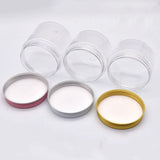 12Pcs Plastic Jar With Lids Clear Cosmetic Refillable Bottles Sample Pot Shampoo Cream Container Travel Accessories 200/250ML