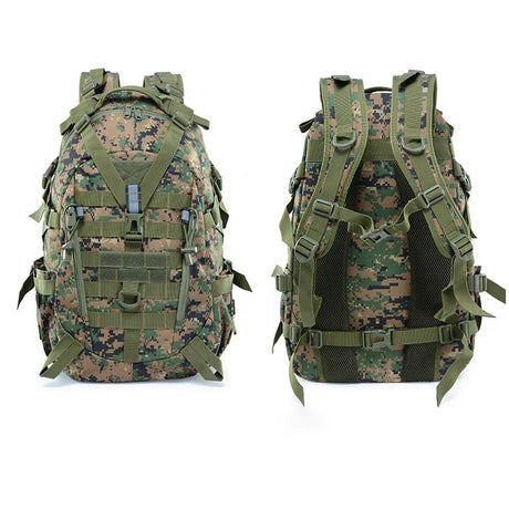 Men's backpack large capacity hiking camping canvas travel backpack men's camouflage sports outdoor tactical backpack